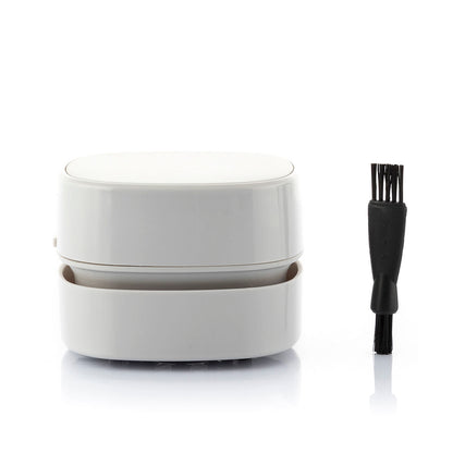 Mini Desk Vacuum | Compact Battery-Powered Cleaner for Desktop Dust & Crumbs