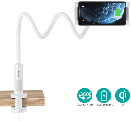 CHOETECH T548-S Wireless Charger & Flexible Arm Phone Holder