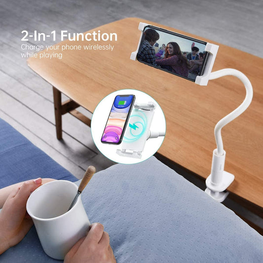 CHOETECH T548-S Wireless Charger & Flexible Arm Phone Holder