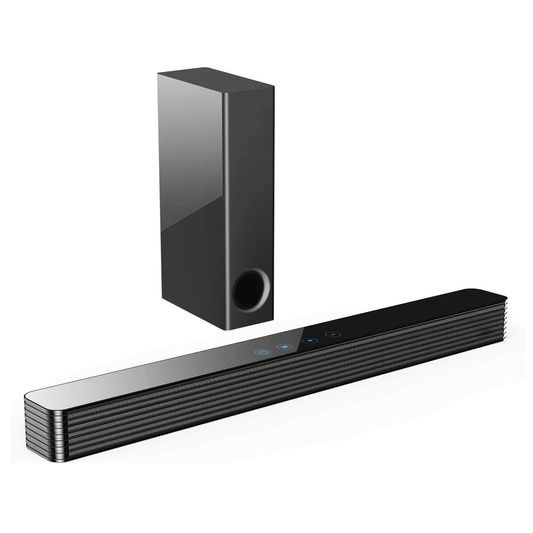 Black Mamba 25” Bluetooth Soundbar – 120W Home Theater System with Subwoofer — Norcent