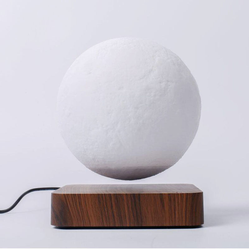 LunaFloat Magnetic Moon Lamp – 3D Levitating LED with Touch Control