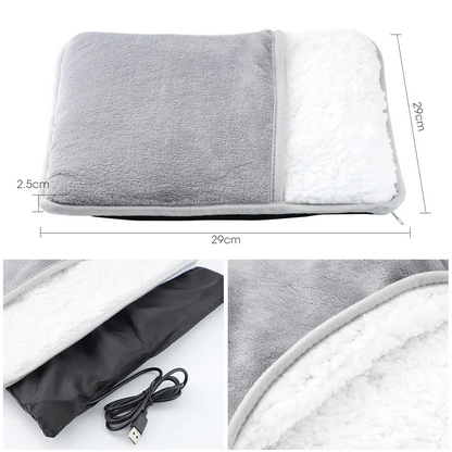 Cozy Up in Comfort: The Ultimate Plush Foot Warmer for Winter