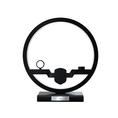 3-in-1 Wireless Charging Dock with LED Lamp – Phone, Watch & Earbuds Station