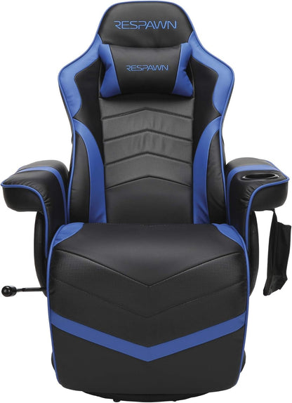 Ultimate Gaming Recliner with Cupholder, Footrest & Side Storage