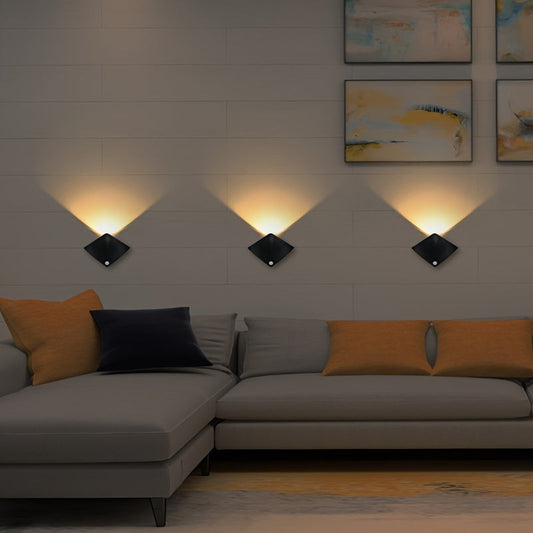 Human Sensing Decor Wall Lamp – Minimalist Vibe, Motion-Activated Glow