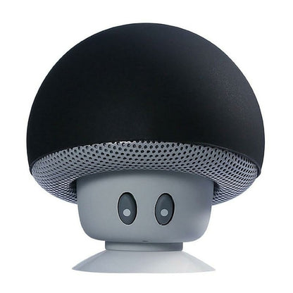 Mini Mushroom Bluetooth Speaker – Wireless Audio, Built-In Mic & Suction Stand